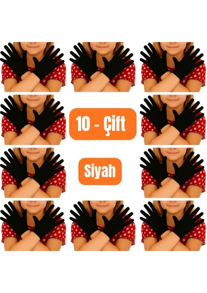 10 Çift Çocuk Bando & Pandomim & Tören & Gösteri & Merasim Eldiveni & 23 Nisan & 19 Mayıs