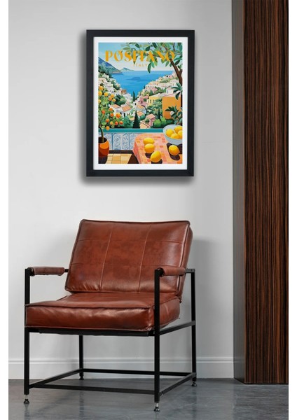 Travel Posıtano Kafe Salon Oturma Odası Poster Tablo modelleri