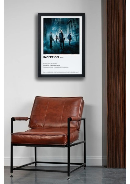 Inception Dizi-Film Siyah Çerçeveli Tablo Poster fiyatları