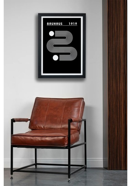 Bauhaus 1919 Black Siyah Çerçeveli Tablo Poster fiyatları