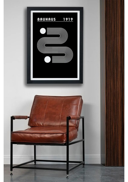 Bauhaus 1919 Black Siyah Çerçeveli Tablo Poster modelleri