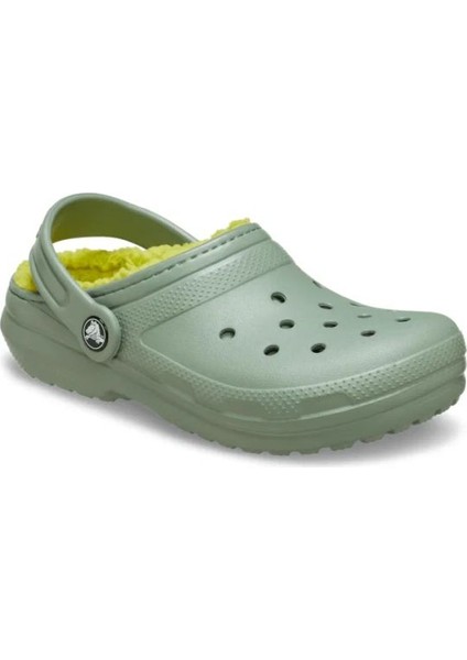 Classic Lined Clog Kids Çocuk Yeşil Terlik 207010-308 modelleri