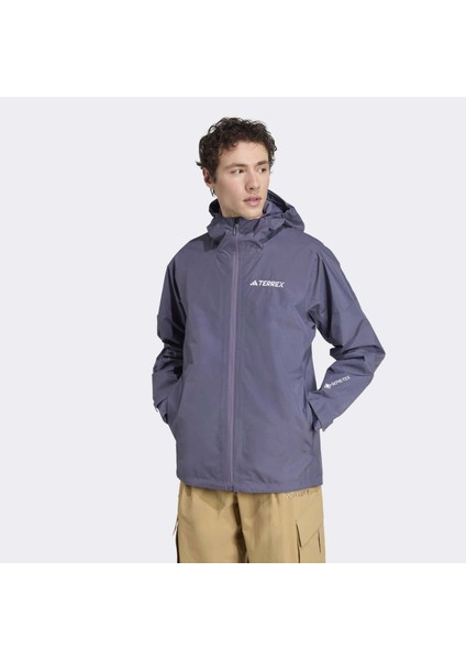 Terrex Xperior 2l Gore-Tex Erkek Mor Yağmurluk (JL9749)