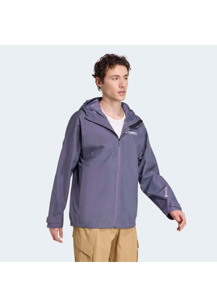Terrex Xperior 2l Gore-Tex Erkek Mor Yağmurluk (JL9749) fırsatları
