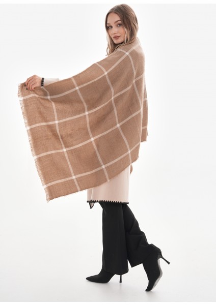 Kadın Yumuşak Dokulu Ekose Atkı fiyatları