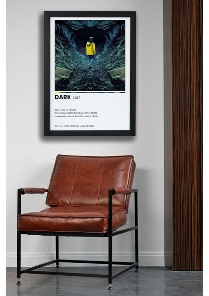 Dark Dizi-Film Siyah Çerçeveli Tablo Poster modelleri