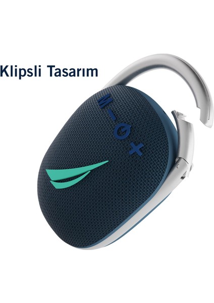 S30 Taşınabilir Şarjlı Kablosuz Bluetooth Speaker Hoparlör Navy fırsatları
