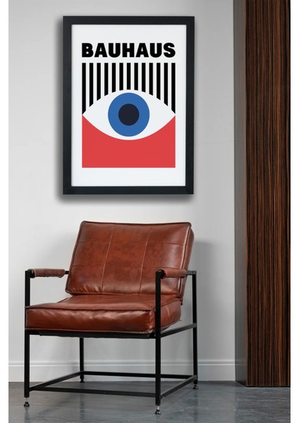 Bauhaus Eyes V2 Siyah Çerçeveli Tablo Poster modelleri