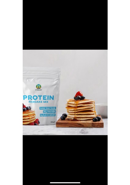 Protein Pancake Mix 300 gr - Yüksek Proteinli Pancake Karışımı modelleri