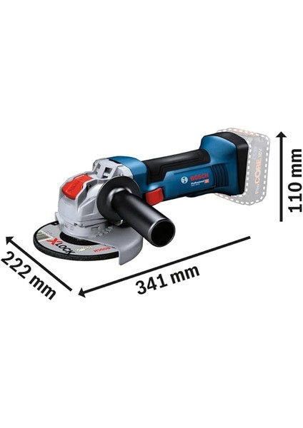 Professional Gwx 18V-8 Akülü Avuç Taşlama Makinesi X-Lock ve 5 Parça Aksesuar Seti modelleri