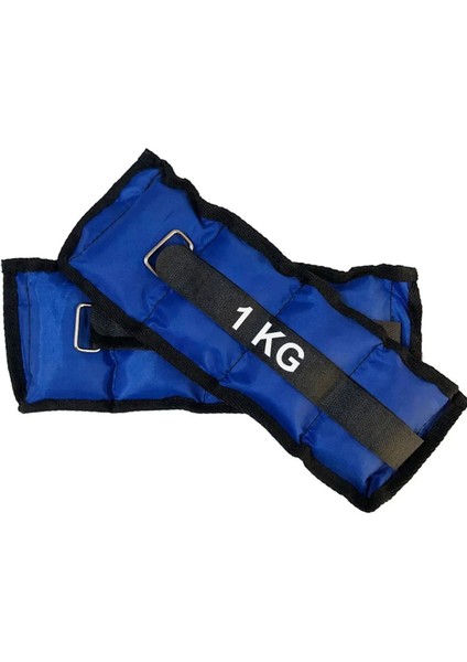 1 kg x 2 Adet El & Ayak Ağırlığı Bilek Kemeri Setleri 1 Çift Kum Torbasi Kas Güçlendirici Mavi fiyatları