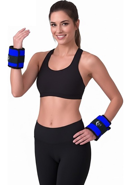 1 kg x 2 Adet El & Ayak Ağırlığı Bilek Kemeri Setleri 1 Çift Kum Torbasi Kas Güçlendirici Mavi fırsatları