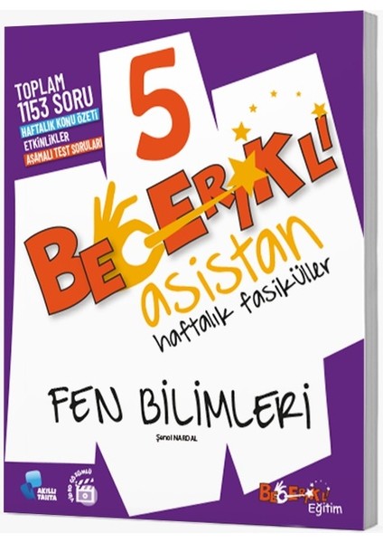 Becerikli Asistan 5. Sınıf Fen Bilimleri Haftalık Fasiküller