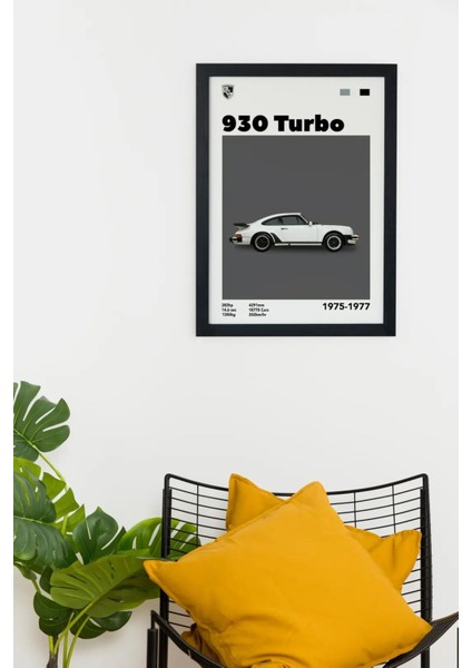 930 Turbo Özel Tasarım Poster Tablo modelleri