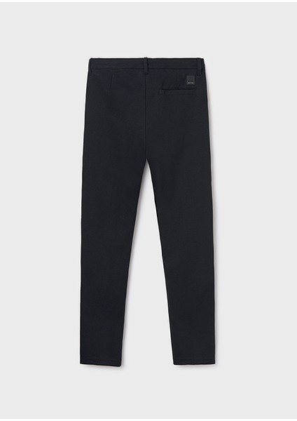 Siyah Erkek Çocuk Chino Bağcıklı Pantolon 7568 modelleri