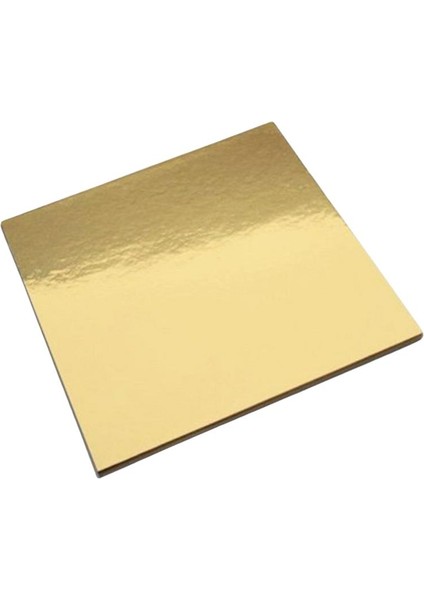 Gold Kare Pasta Altlığı 18 cm – Kalın Karton 25’li Paket