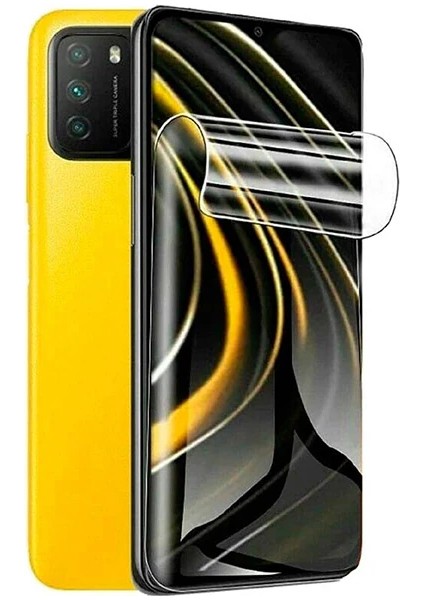 Xiaomi Poco M3 Full Kaplama Hidrojel Film Ekran KORUYUCU-(1903) - A2698-2526 modelleri