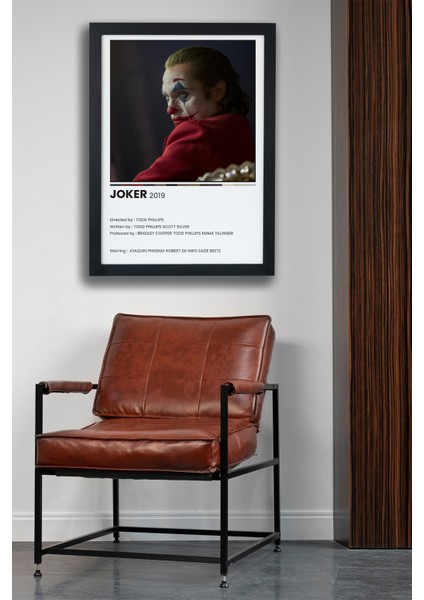 Joker Dizi-Film Siyah Çerçeveli Poster Tablo modelleri