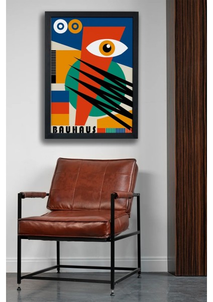 Bauhaus Eyes Siyah Çerçeveli Tablo Poster modelleri