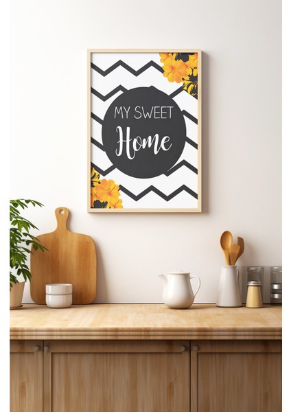 Ahşap Çerçeveli Mdf Tek Tablo Mutfak Dekoru Tablo (Kendi Tablo Setinizi Oluşturacağınız Liste) 23 x 32 Çerçeveli 1050