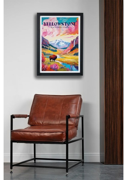 Yellowstone National Park Poster Tablo