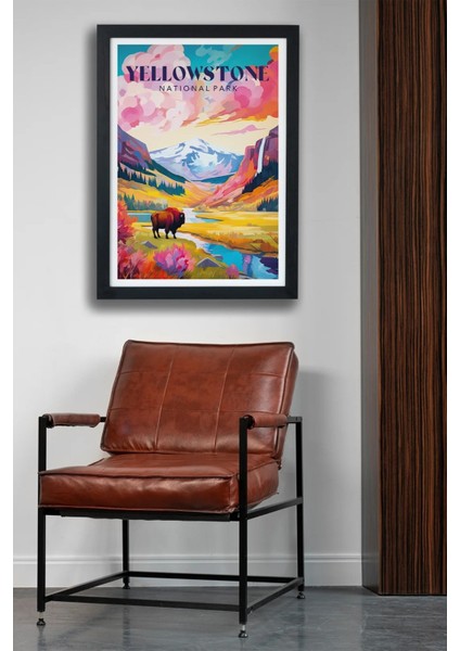 Yellowstone National Park Poster Tablo fiyatları