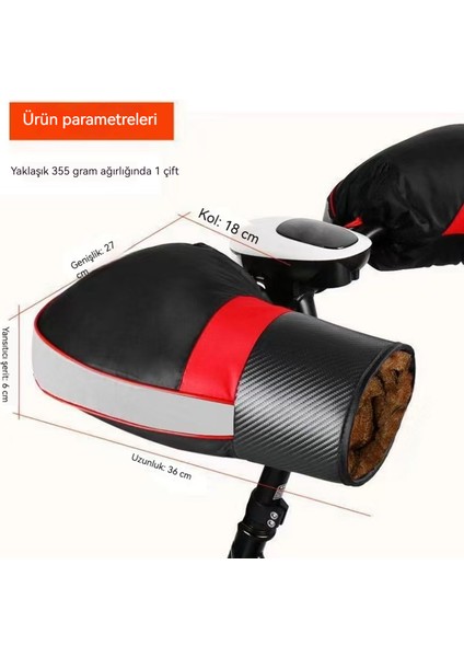 Kışlık, Motosiklet Yünlü, Isıtmalı Gidon Kılıfı (Yurt Dışından) fırsatları