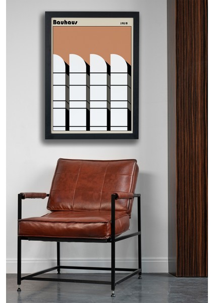 Bauhaus Seri-E 1919 Siyah Çerçeveli Poster Tablo modelleri