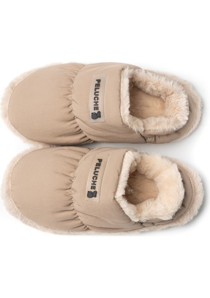 2025 Bej Kadın Ev Ayakkabısı Panduf fiyatları