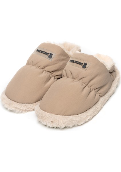 2025 Bej Kadın Ev Ayakkabısı Panduf fırsatları