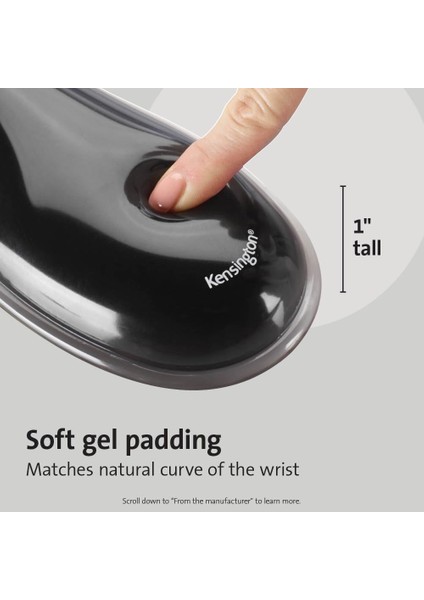 62402 Duo Bilek Destekli Memory Foam Fare Pedi, Kırmızı/siyah modelleri