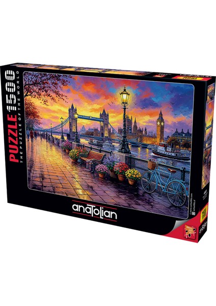 1500 Parçalık Puzzle - Tower Bridge Iı 4583