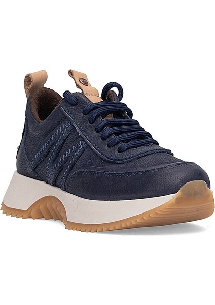 D25KA-3700 Kadın Hakiki Nubuk Deri Casual Ayakkabı Lacivert fiyatları