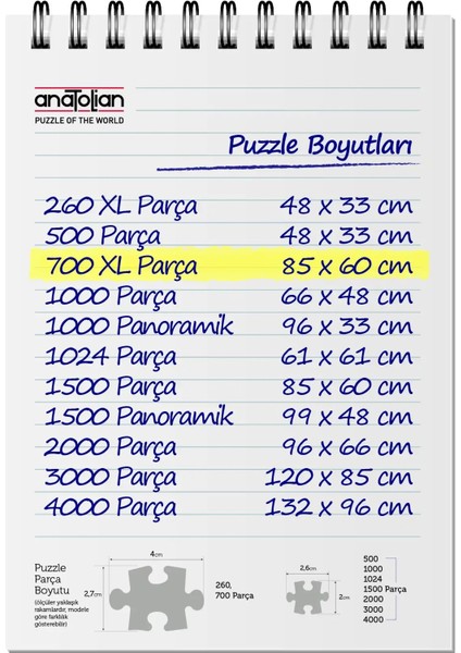 700 Parça Xl Puzzle - Badem Ağacı 2710 fırsatları