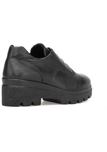 D25KA-3740 Kadın Hakiki Deri Casual Ayakkabı Siyah fırsatları