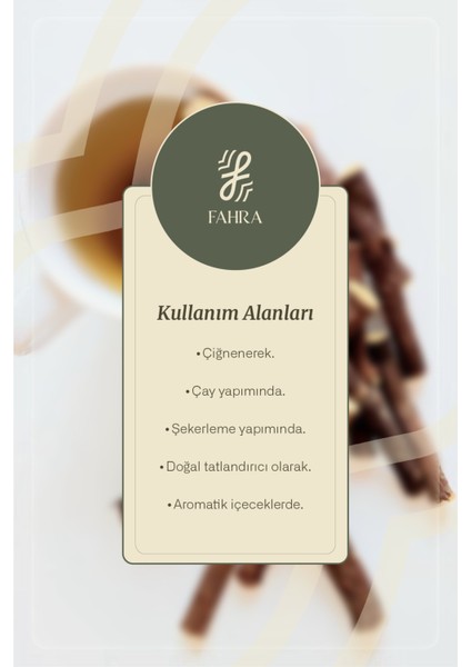 Meyan Kökü Çubuk 100G– Boğaz, Mide ve Destek 100G fırsatları