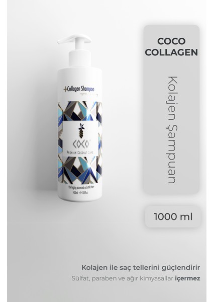 Coco Collagen Şampuan 400 ml