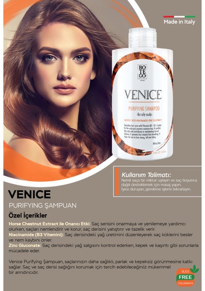Venice Purifying Arındırıcı Şampuan 250 ml fiyatları