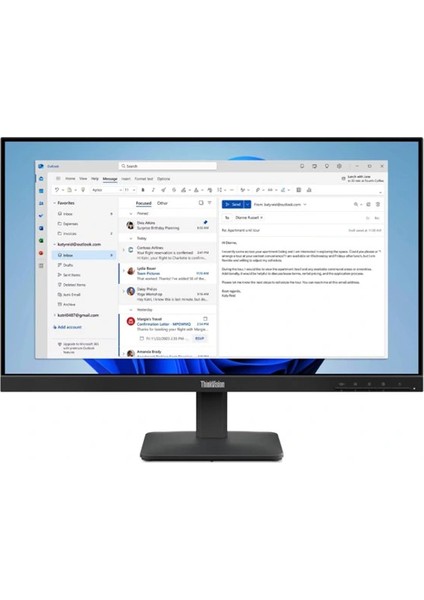 23.8 Lenovo S24-4E Thınkvısıon 64B5KAT1TK 4ms 100hz Hdmı+Vga Wled Monıtor