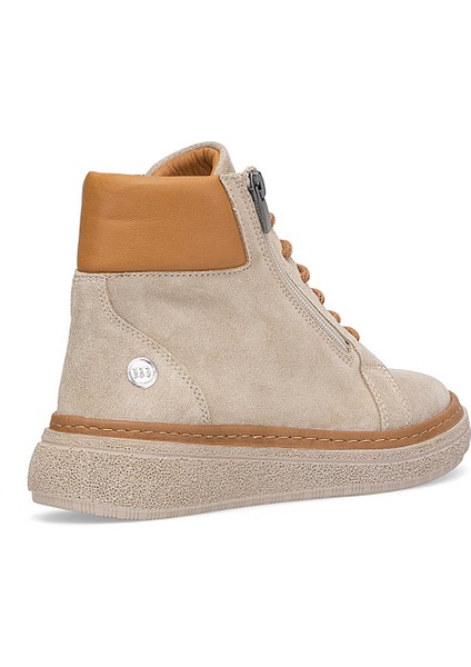 D25KB-1020 Kadın Hakiki Süet Deri Düz Bot Bej fırsatları