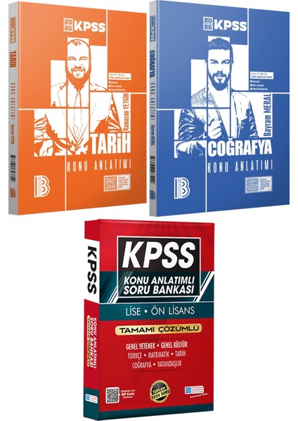 2026 Kpss Tarih Coğrafya Konu Anlatımı - Lise Önlisans Konu Ant. Soru