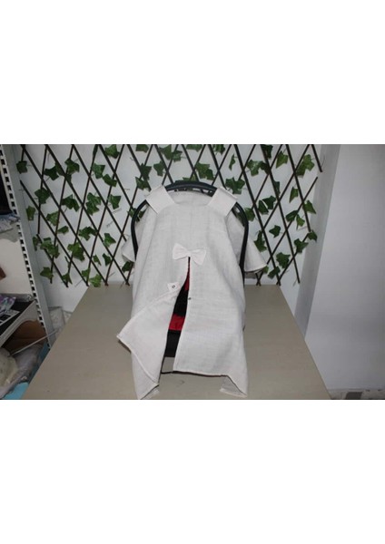 Müslin Kumaş Krem Rengi Puset Örtüsü %100 Pamuk Kum Rengi Bebek Puset Örtüsü Kelebek Detay Puset Örtüsü fiyatları