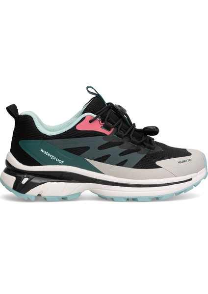 850082B Kadın Waterproof Outdoor Ayakkabı Siyah - Yeşil