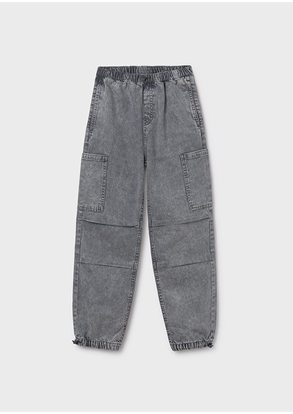 Gri Erkek Çocuk Kargo Pantolon 7564 modelleri