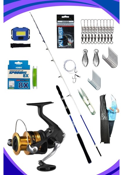 Viking 180CM 30-180GR Shimano Fx 4000 Tekne Olta Seti