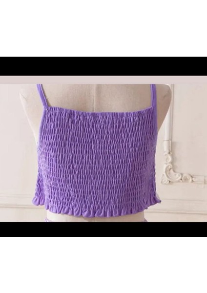 Deniz Kızı Kostüm Elbise Deniz Kızı Etek Deniz Kızı Bubble Saç (Mor-Pembe) Deniz Kızı Taç