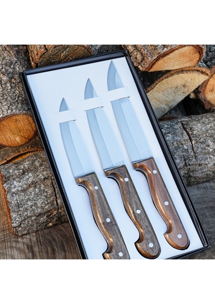 Mutfak Bıçağı Seti 3'lü modelleri