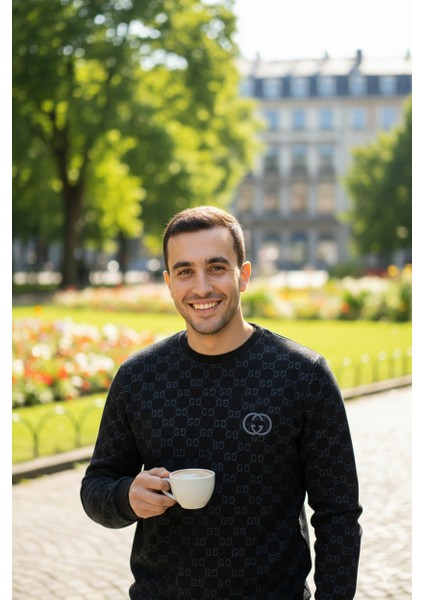 Erkek Sweatshirt Regular Fit Pamuklu Kumaş Iki Iplik OPES26GCCMOD15 indirimleri