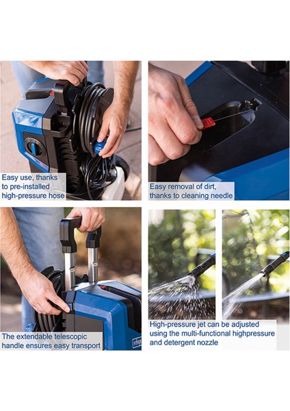 HCE3000 180 Bar Yüksek Basınçlı Yıkama Makinesi - 5907735901 fiyatları