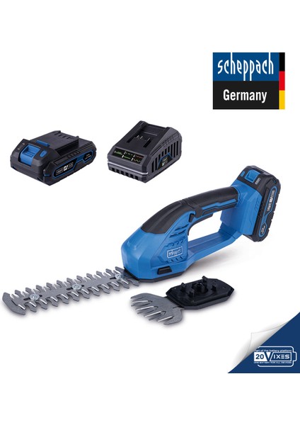 C-HTGS200 20V 1x2.0AH Akülü Çim ve Çit Makası - 5912205400